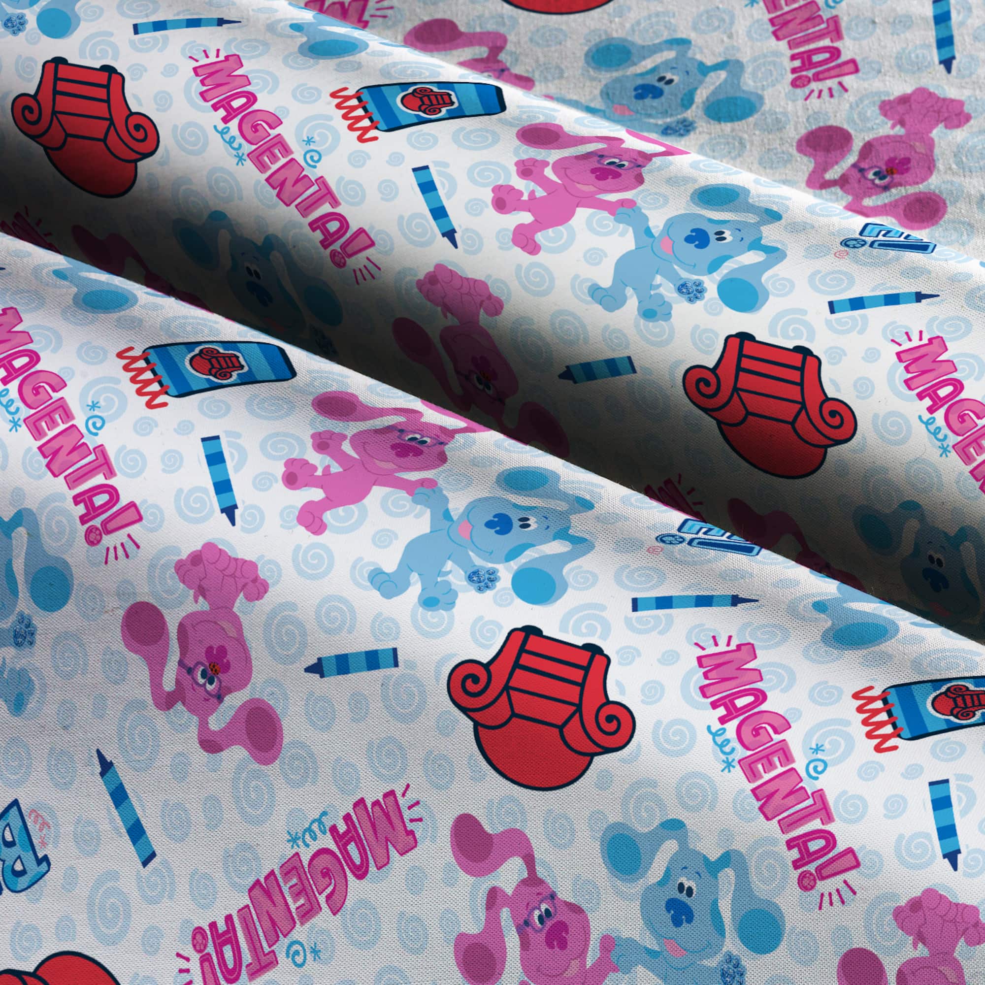 Nickelodeon Blues Clues Cotton Fabric